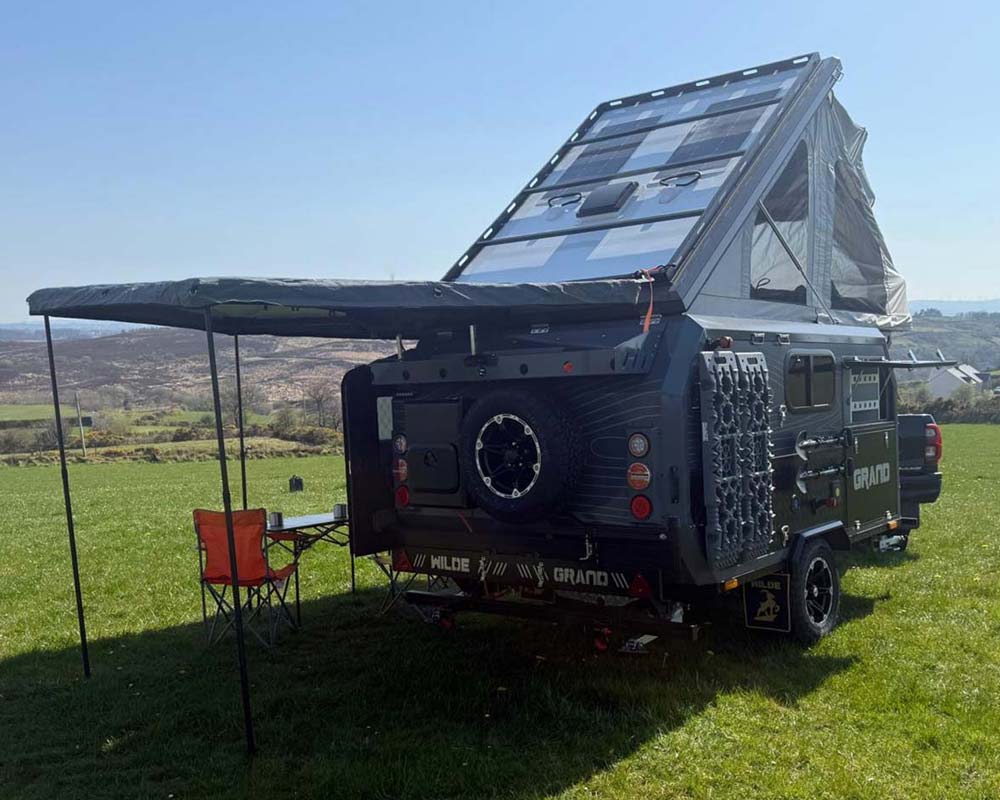 Wild Camping Ireland Beautiful Countryside