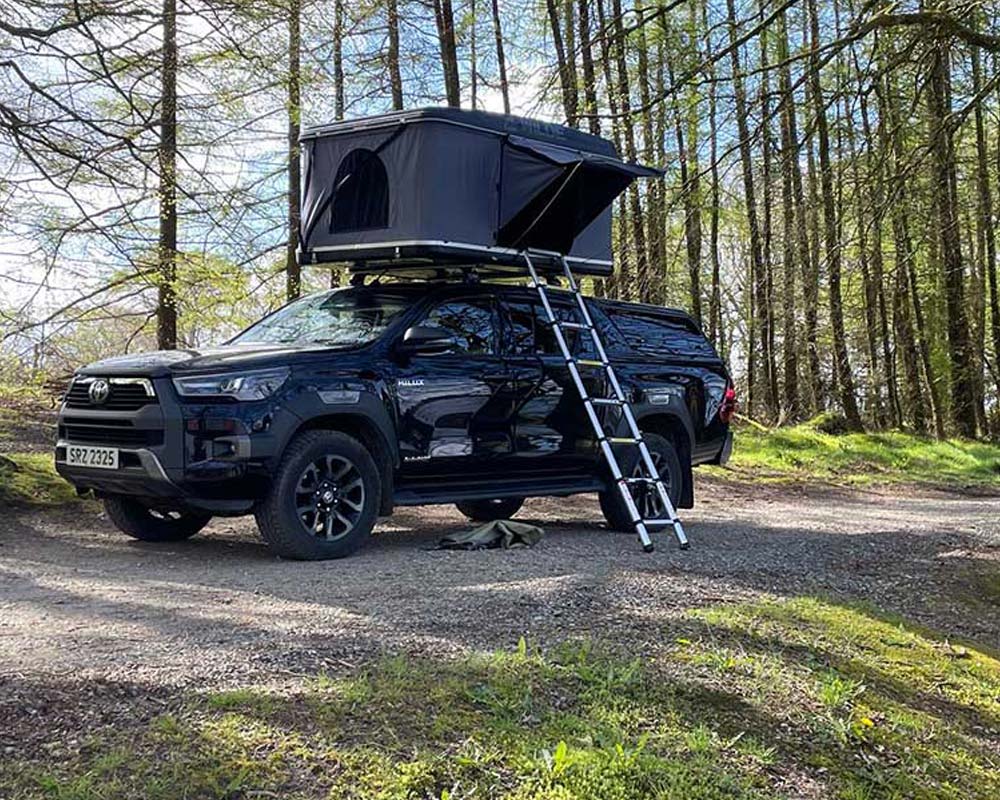 Wild Camping at a Lake in Ireland